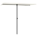 thumbnail of Helloshop26 - Buitenparasol met aluminium paal 2 x 1,5 m zandwit 02_0021267