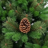 thumbnail of Árbol de Navidad Artificial Verde Otawa con Piñas Decorativas y Base Metálica 210cm 7house
