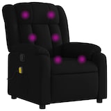 thumbnail of vidaXL Massagesessel Schwarz Stoff