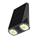 thumbnail of Lumisky STRIKER 800LM Solar-Sensor-Wandleuchte Plastik Schwarz