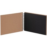 thumbnail of Fotoalbum Whire-O 40 Seiten 195x145mm kraft/schwarz