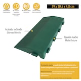 thumbnail of WellHome Combi Pack 4 Remates para Baldosas de suelo 39x20,5x4,8cm Acabado Hembra en color Verde