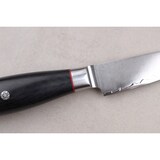 thumbnail of Couteau modèle office Wusaki Fujiko Black 9cm manche en pakka