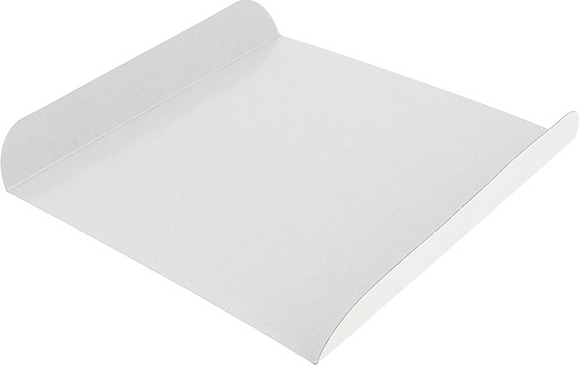 MONOUSO - Pappschale weiß für Waffeln 13,5x10cm (1.500 Stück)