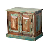 thumbnail of SIT Möbel Badkamerkast | 2 Deuren | Oud hout gelakt gekleurd | B 66 x D 43 x H 60 cm | 09104-98 | Serie RIVERBOAT