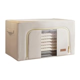 thumbnail of Joybos - Super-Set mit 3 Aufbewahrungsboxen für Kleidung, 24 + 66 + 100 l, faltbar, aus Textilmaterial