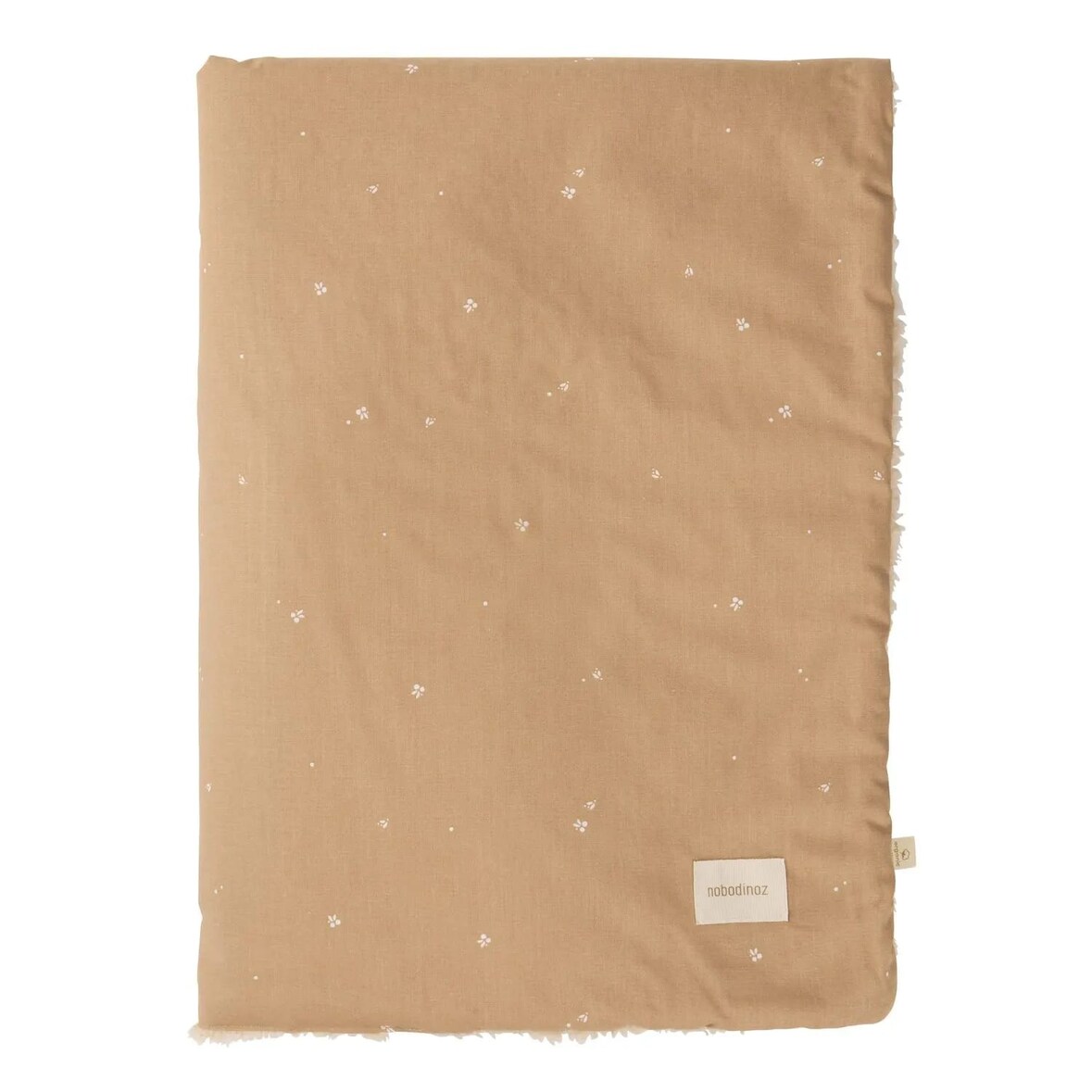 Nobodinoz STORIES Babydecke Neugeborene, 70 x 100 cm, Farbe: Errötende kleine Kirschen