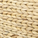 thumbnail of HMF 37260-S2 Deko Tablett, Serviertablett geflochten aus Wasserhyazinthe, 2er Set, Eckig, 35 / 32 cm Breite