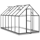 thumbnail of Helloshop26 - Serre tente abri plante fleur légumes avec cadre de base 334 x 169 x 202 cm aluminium anthracite 02_0044503