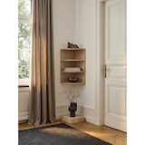 thumbnail of Eckregal `Nidda`: Modern, 3 Fächer, runde Front, Melaminharz-Beschichtung, schneller Aufbau. Beige, 30x30x60 cm | Kadima Design