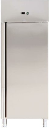 thumbnail of Gastro Edelstahlkühlschrank Kühlung 1 Volltür 610l 740x830x2010mm -2/+8°C