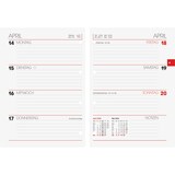 thumbnail of Kalendereinlage 731 für Ringbuch-Kalender 10x14cm 1 Woche/2 Seiten 2026