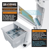 thumbnail of Brandson, Luftkühler mobil mit Wasserkühlung, Turmventilator 50 W mit 5L Wassertank, Luftbefeuchter Ventilator Standventilator, leise