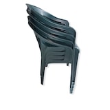 thumbnail of Sedia da Giardino Impilabile Poltrona Piona Progarden Sedie con Braccioli da Esterno in Plastica Bianca