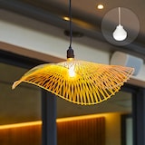 thumbnail of Lumisky Suspension nomade LAIA NOMAD D50cm Bambou Beige