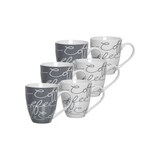 thumbnail of Ritzenhoff & Breker CORNELLO Jumbotasse 600 ml grau 6er Set