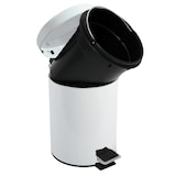 thumbnail of MSV Kosmetikeimer Weiß Mülleimer Treteimer Abfalleimer - 3 Liter – mit Herausnehmbaren Inneneimer