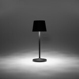 thumbnail of Forlight TRETA CLASSIC Lámpara de mesa LED. Inalámbrica, portátil y recargable. IP54 Interior y exterior.Carga USB. Regulable.Color Negro