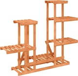 thumbnail of vidaXL Blumenständer 95x25x96 cm Massivholz Tanne
