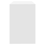 thumbnail of Bureau Blanc 101x50x76,5 cm Aggloméré Modèle Lofty Minimal