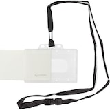 thumbnail of Pack 50 Portadistintivos inyectado con cordón negro