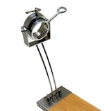 thumbnail of WellHome - IBERIA Luxe Schinkenhalter mit drehbarem Kopf aus Holz und Edelstahl und Messerset mit Wetzstahl