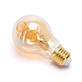 thumbnail of 4w E27 LED Retro Vintage Nostalgie Spiralen Filament Leuchtmittel Bernstein A60|Ø60mm|Warmweiß|280 Lumen
