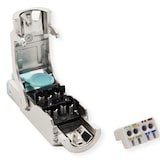 thumbnail of EasyLan fixLink connector RJ45, Cat.6A (ISO/IEC) Zilver