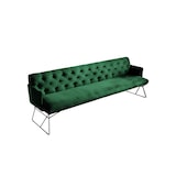thumbnail of KAWOLA Esszimmerbank CHARME Velvet smaragd 206cm