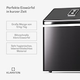 thumbnail of Clearcube Eiswürfelmaschine | Klareis | 13kg/24h Schwarz