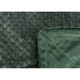thumbnail of Plaid Schachbrettmuster 130x170 Wald - Grün Rechteck Polyester Amadeus 170x130 cm