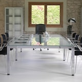 thumbnail of 3070 Mobiles Rednerpult modernes Design, 2 Glasplatten