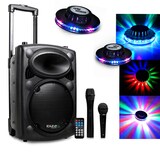 thumbnail of Eneinte Active IBIZA SOUND PORT8 20cm 400W VHF, USB/SD Bluetooth + 2 Effets OVNI