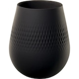thumbnail of Villeroy & Boch Manufacture Collier noir Vase Carré klein 12,5x12,5x14cm