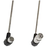 thumbnail of Axing TZA 8-00 Passive DVB-T/T2-Teleskopantenne Innenbereich  Schwarz, Silber