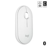 thumbnail of Logitech Muis Pebble 2 M350S Draadloos + Bluetooth Wit 910-007013