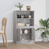 thumbnail of vidaXL Highboard Grau Sonoma 60x35,5x103,5 cm Holzwerkstoff