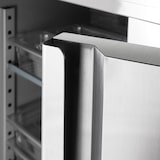 thumbnail of Stalgast Doppeltür-Kühlschrank, Edelstahl, GN 2/1, 1480x830x2010 mm (BxTxH), 0,44 kW