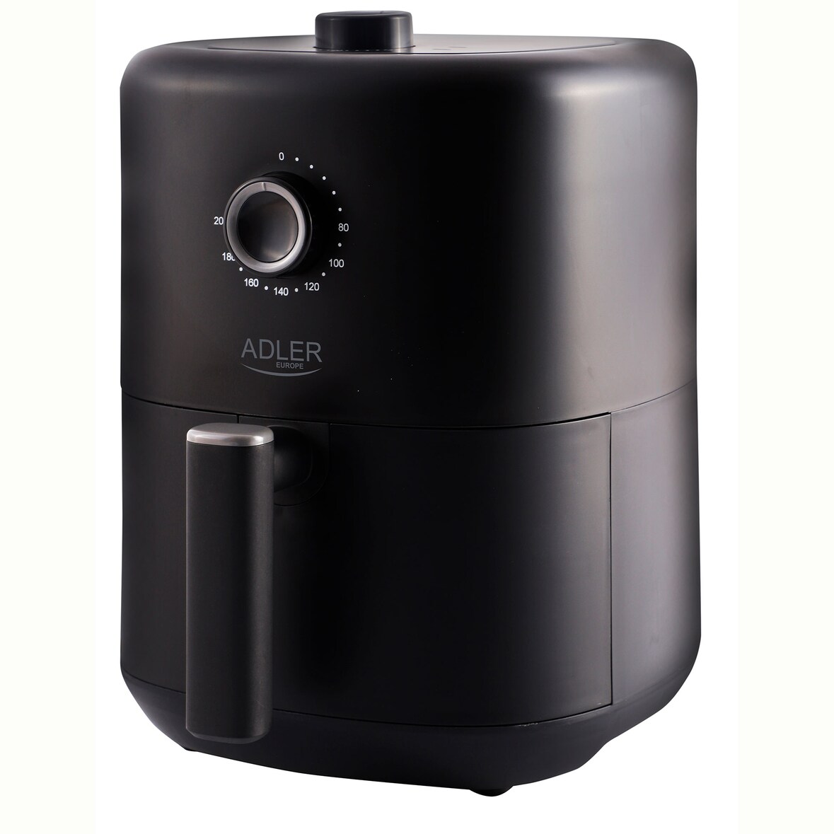 Adler AD6310 Freidora de Aire Caliente 3 Litros, sin Aceite, Temporizador, Temperatura  80–200°C, Airfryer, 2200W, Nero