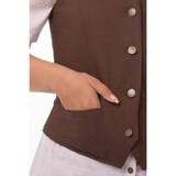 thumbnail of Chef Works® AUGUSTINE Damenweste URBAN Collection Artikel VNN01W Rost Größe L