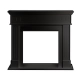 thumbnail of Cambridge Kaminrahmen aus schwarzem Holz, B 110 x T 36 x H 100