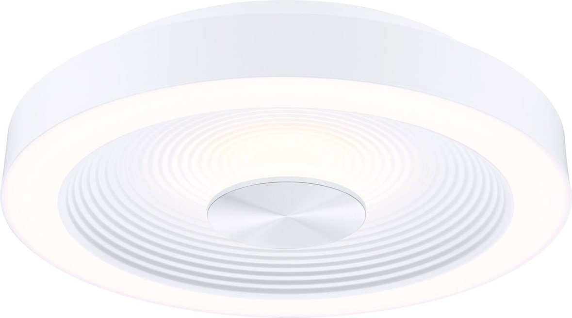 Paulmann LED Deckenleuchte Volea IP44  3000K 950lm / 0lm 230V 3,5W / 13W dimmbar Weiß#Silber 71177