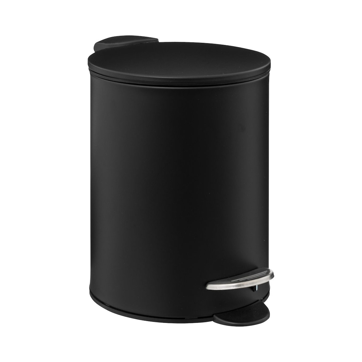 FIVE - 3L langzaam sluitende prullenbak in zwart
