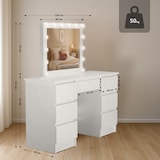 thumbnail of Penteadeira Duffy branco