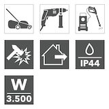 thumbnail of TROTEC Qualitäts-Verlängerungskabel 15 m | 230 V | 1,5 mm² | IP44 | Kabel | Leitung