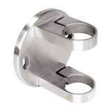 thumbnail of PRIOstahl Wandanker für Rundrohre Ø 42,4mm Pfostenhalter Rohrhalter Geländer aus Edelstahl V2A