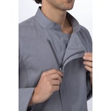 thumbnail of Chef Works® Kochjacke HARTFORD COOL VENT & lite, Reißverschluss, Grau, Größe 5XL