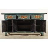 thumbnail of OPIUM OUTLET Meubel Ladekast Kabinet Sideboard Huwelijkskast 34372-1 blauw Aziatisch Chinees Oosters