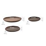 thumbnail of Palmer Bordenset David Mucky Stoneware 6-persoons 18-delig Bruin Groen
