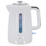 thumbnail of Briebe Elegance Wasserkocher 1,7L Elektrischer Schnellkochend, BPA frei, 360° Sockel, KT1168WHT, Weiß, 2200W